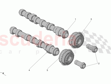 Photo of LH EXHAUST CAMSHAFT…