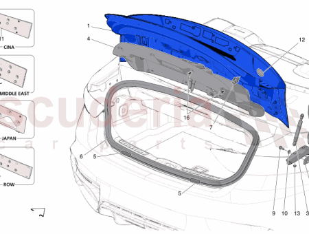 Photo of REAR LICENSE PLATE HOLDER J…