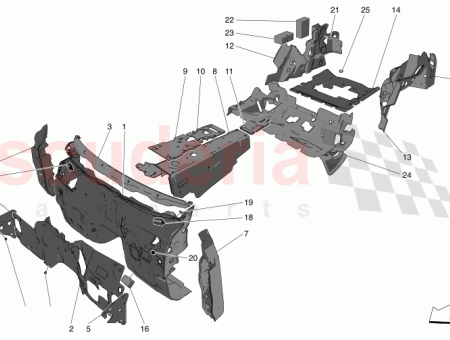 Photo of DASHBOARD FRONT SOUNDPROOFING PANEL…