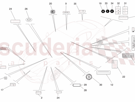 Photo of TARGHETTA INDICAZIONE Q TA REFRIGERANTE…
