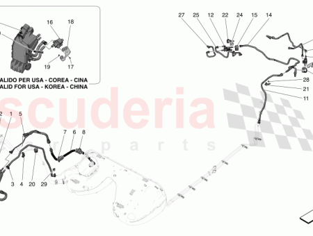 Photo of LH HOSE FROM SLEEVE TO SOLENOID VALVE…