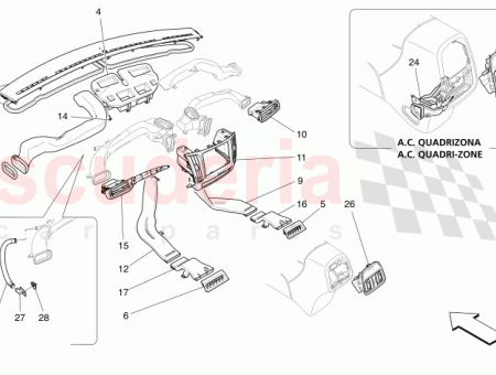 Photo of REAR RIGHT AIR DUCT…