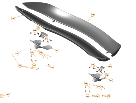 Photo of ASSY CF SERVICE COVER AIH INC MESH…