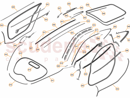 Photo of SEAL GT QTR FINISHER TO QTR GLASS RH…