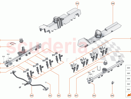 Photo of O RING KIT FUEL INJECTOR COMPLETE RAIL KIT…