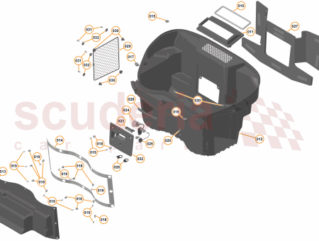 Photo of Foam Support Luggage Bin Lip…