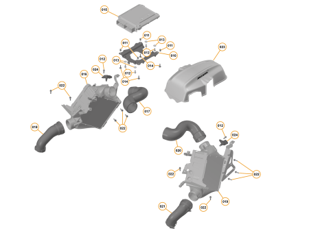 Photo of Hose Water Charge Air Cooler Throttle Body RH…