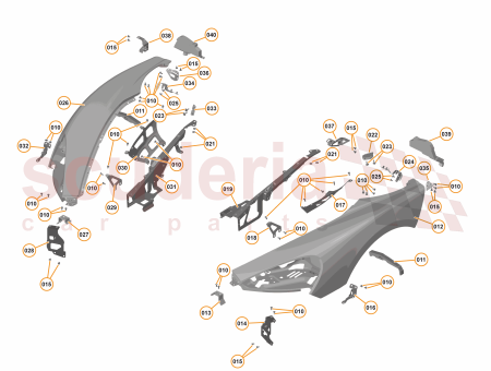 Photo of Bracket Reinforcement Fender Front LH…