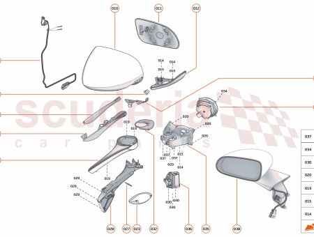 Photo of ASSY GLASS MIRROR EU CVX RH…