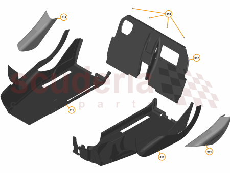 Photo of TRIM PANEL BULKHEAD REAR LEATHER US…