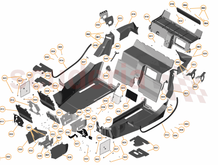 Photo of NVH Pad HVAC Shroud RHD RH…
