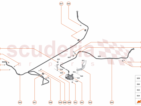 Photo of BRACKET VAC HOSE TO CROSS BRACE…
