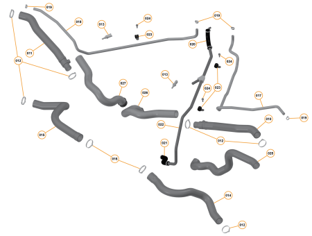 Photo of Hose Radiator Water Bleed RH 675LT…