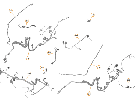 Photo of Wiring Harness Door Card LHD Passenger 675LT…