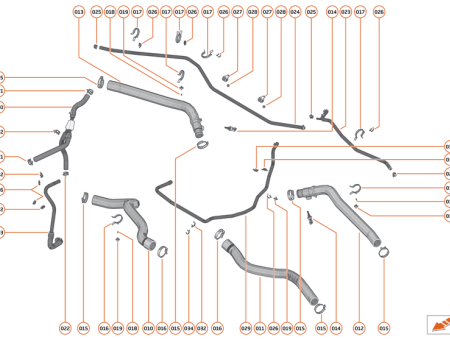 Photo of HOSE ENGINE TO RADIATOR LH…