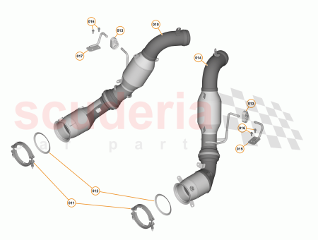 Photo of Hanger Bracket Link Pipe Exhaust LH…