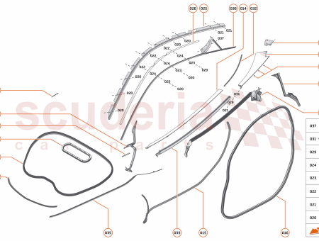 Photo of SEAL BONNET MARGIN LH…