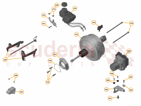 Photo of BRACKET BRAKE FLUID RESERVOIR LHD…
