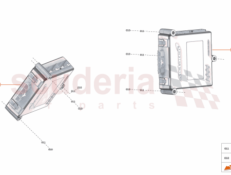 Photo of LICENSE PLATE MOUNTING PLINTH FEDERAL…