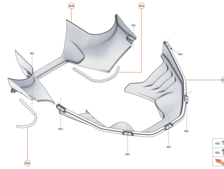 Photo of ASSY FR ENGINE SURROUND PNL…