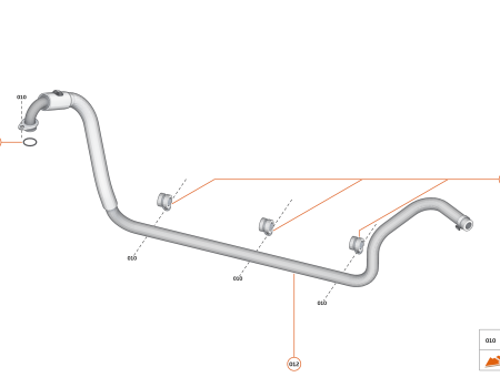 Photo of O RING COOLANT PIPE TRANSMISSION…