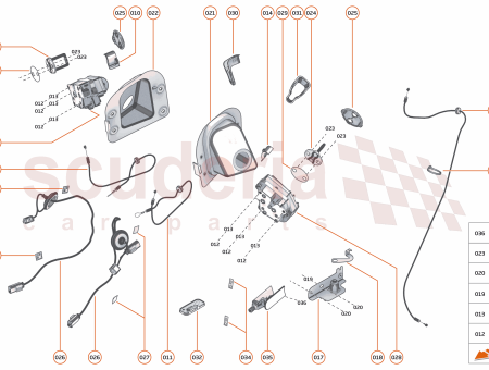 Photo of BRACKET SEAT BELT REEL RH ASSY BRKT MTG…