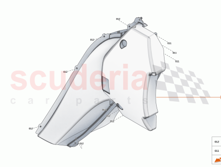 Photo of DUCT BRAKE REAR RH…