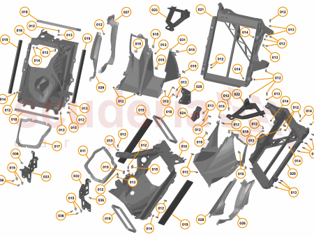 Photo of DUCT EXIT INNER LOW TEMPERATURE RADIATOR RH…
