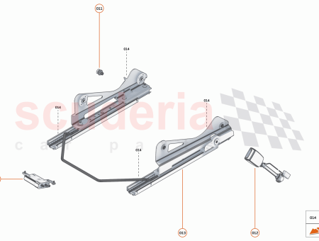 Photo of SPORT SEAT BASE FIXED PASSENGER RHD…