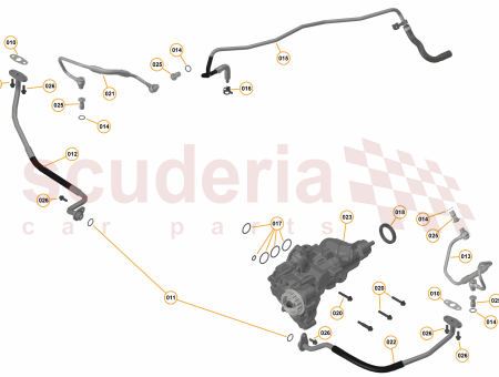 Photo of Pipe Hose Turbocharger Coolant Feed Assy LH…