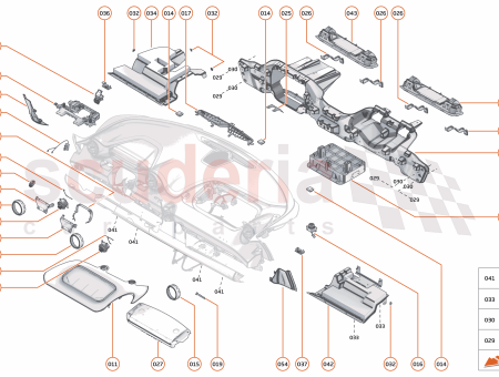 Photo of LABEL FUSE PANEL MAIN 1 ITALIAN…