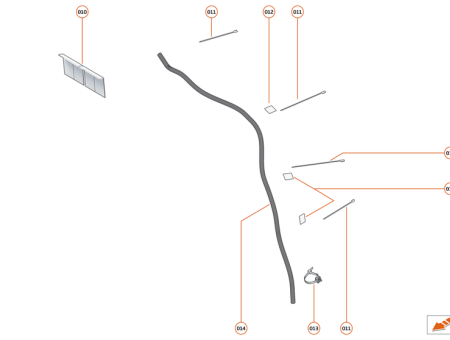 Photo of AIR EVAC END DUCT DRAINAGE HOSE…