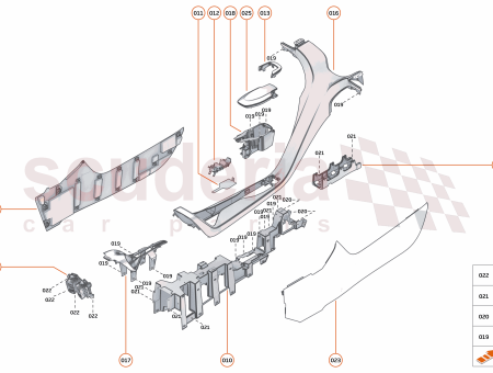 Photo of BRKT RH FR FUEL PURGE…