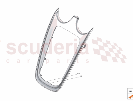 Photo of ASSY CONSOLE BEZEL CF…