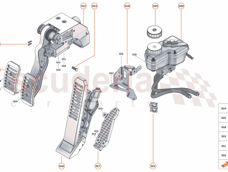 Photo of BOLT BRAKE PEDAL PAD…