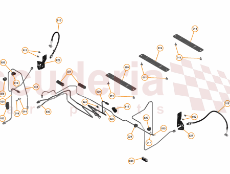 Photo of Bracket Brake Pipe Front LH…