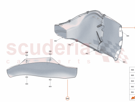 Photo of DEFLECTOR DISC COOLING FRONT LOWER LH…