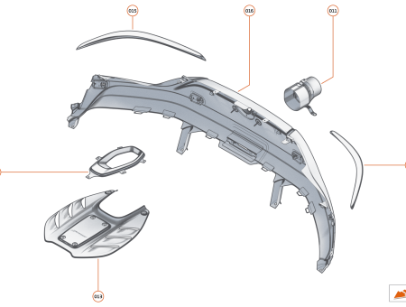 Photo of ASSY BUMPER REAR OTR CHN…