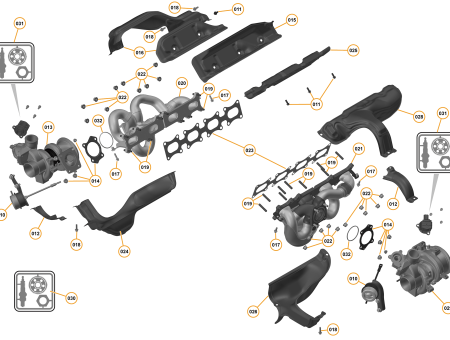 Photo of Gasket Turbocharger to Manifold inc Nuts 675LT…