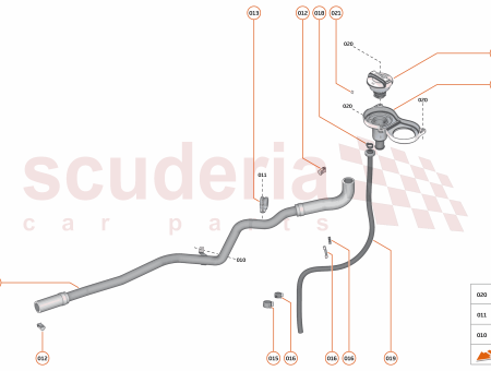 Photo of HOSE OIL DRAIN OIL FILLER…