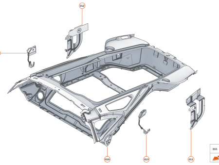 Photo of ASSY BRKT LUGGAGE SUPPORT CTR LH…