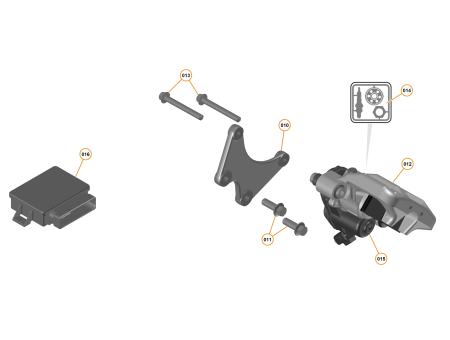 Photo of Service Bolt Kit EPB CCM RH…