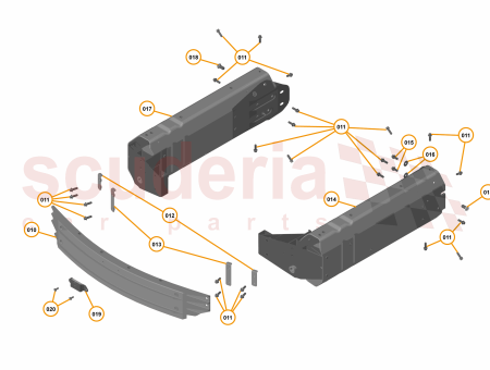 Photo of NUT PLATE BUMPER MOUNTING FRONT OUTBOARD…