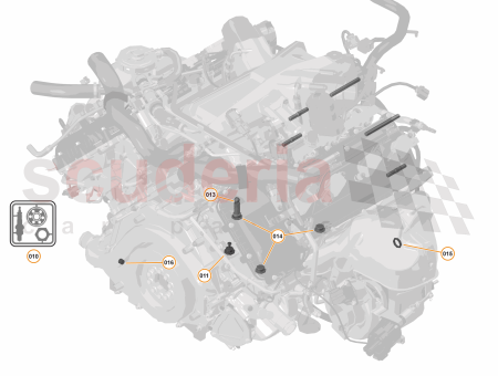 Photo of Crank Timing Plug Engine inc O ring…