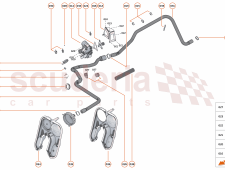 Photo of HOSE RH ESG EXHAUST ROW SPT NOT CN…