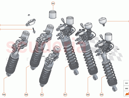 Photo of SUSPENSION UNIT TENNECO FRONT RH…