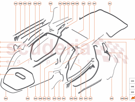 Photo of SEAL SECONDARY TONNEAU LH…