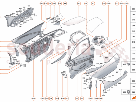 Photo of ASSY PANEL DOOR UPR CF OPT LH…