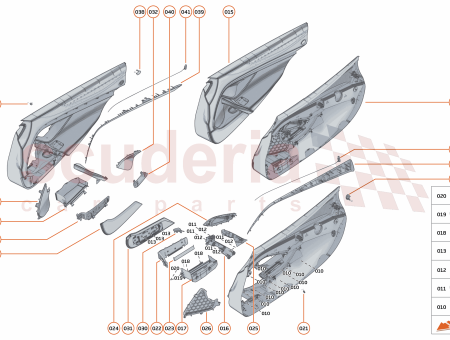 Photo of DOOR LID MECHANISM ARM RH…