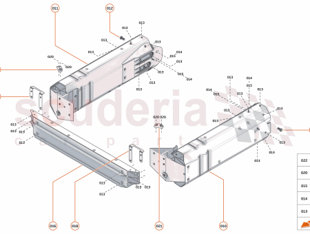 Photo of BUMPER BEAM FRONT…